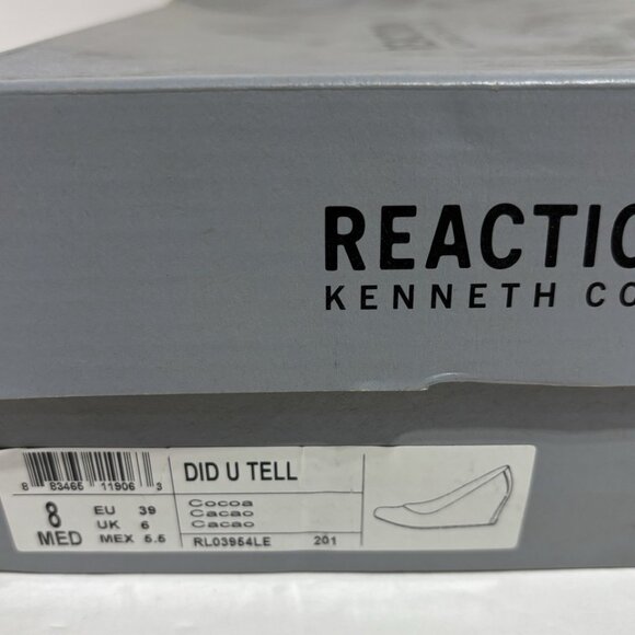 Kenneth Cole Reaction Women’s Did U Tell Wedge Pumps, Size 8 M - Picture 6 of 6